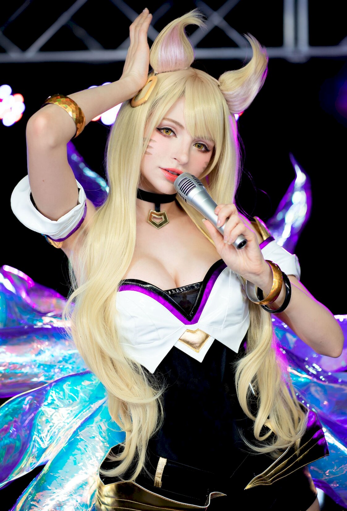 ofegends] milkyPeachmilkyKDA [CoserӰ] Ahri[League  /142P ʴͼ ˿ ŮNo.Peach P.4