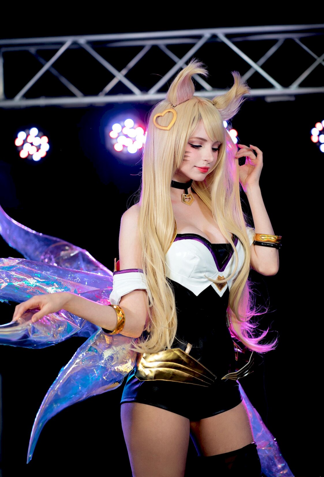 /142P  ofegends] Ahri[League milkyPeachmilkyKDA ʴͼ [CoserӰ] ŮNo.Peach ˿ P.6