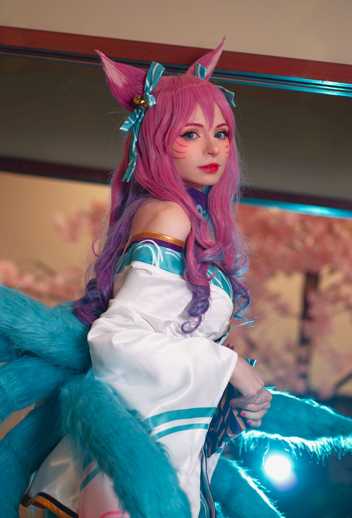 /142P ʴͼ ŮNo.Peach ˿ milkyPeachmilkyKDA Ahri[League  [CoserӰ] ofegends] P.19