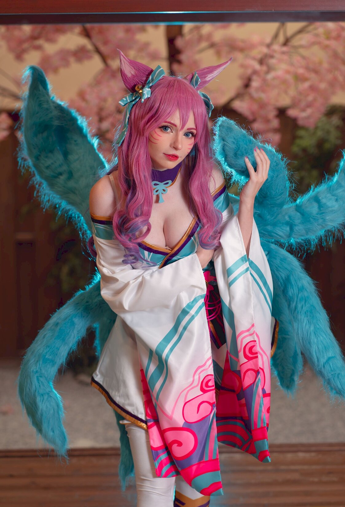 /142P ʴͼ ŮNo.Peach ˿ milkyPeachmilkyKDA Ahri[League  [CoserӰ] ofegends] P.19