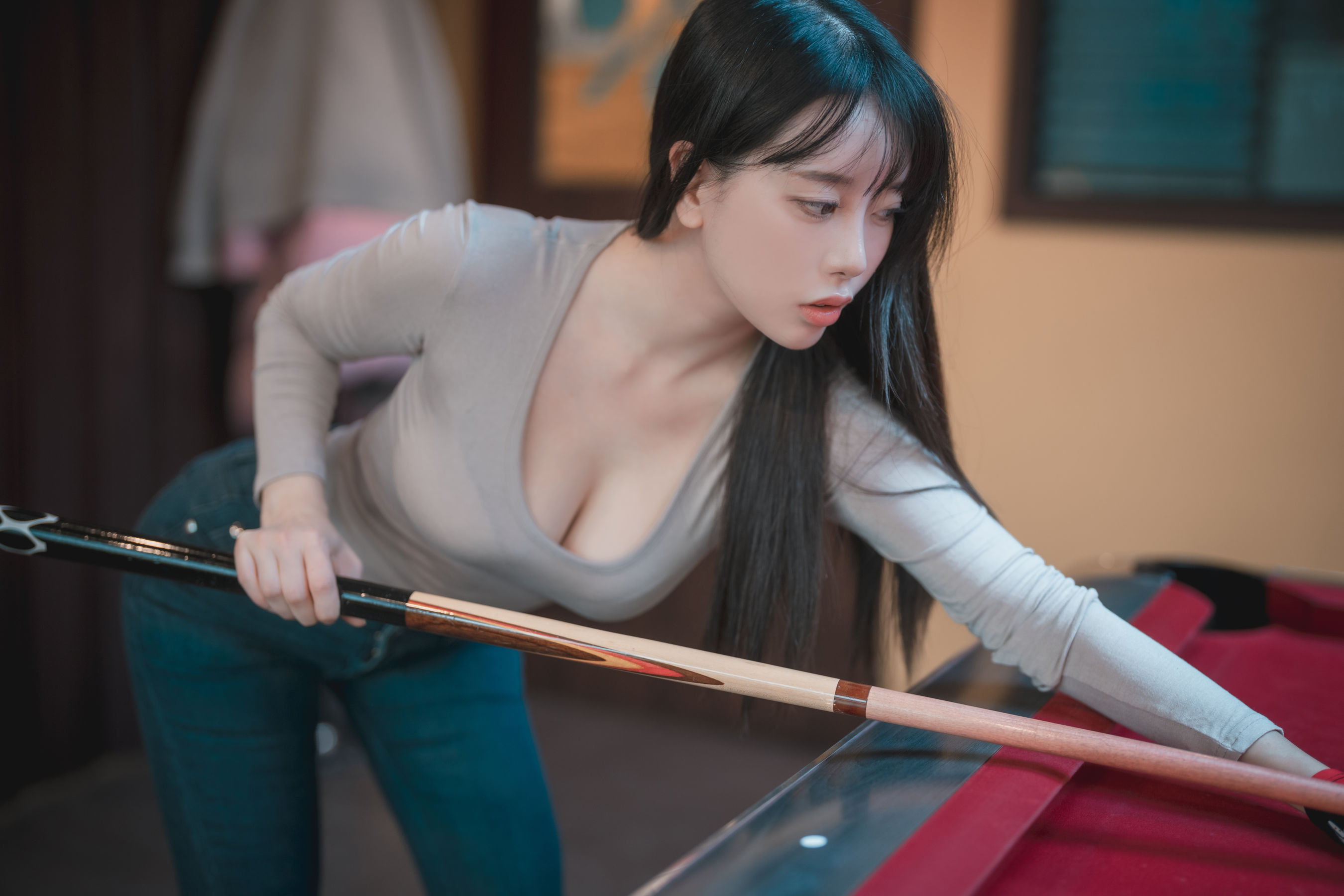 ߻רͼ Girl ZziZzi 1 Billiards [ϺDJAWAӰ] P.1 