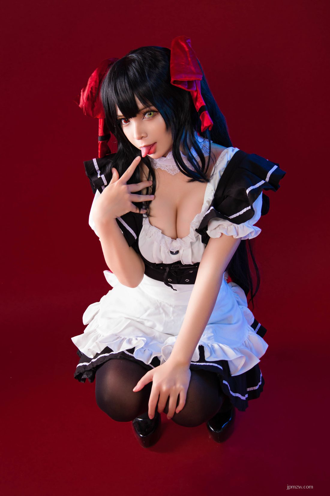 Ӱ J coserŮ Umeko Tokisaki Maid Kurumi P.1 