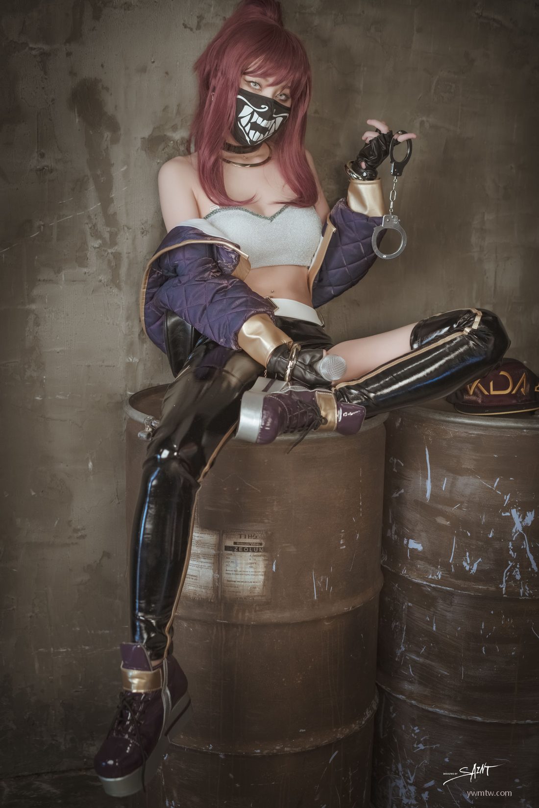 Vol.4 Cos ߻ʺϼͼ Yuna s Nier KDA Akali Automata Yuna [ϺsaintPhotoLifeͼ] P.1 